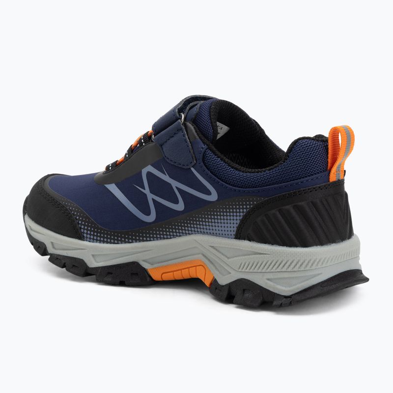Vaikiški žygio batai KADVA Rocky Trail Low WaterProof Softshell tamsiai mėlyni 6