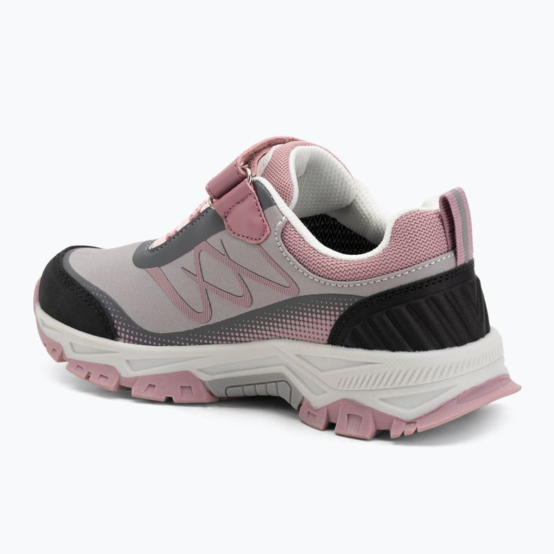 Kadva Rocky Trail Low vaikiški trekingo bateliai WaterProof Softshell grey 6