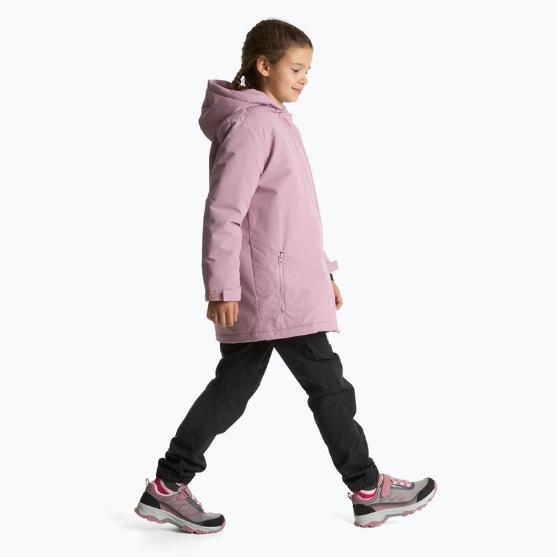 Vaikiški žygio batai KADVA Rocky Trail Low WaterProof Softshell pilki 3