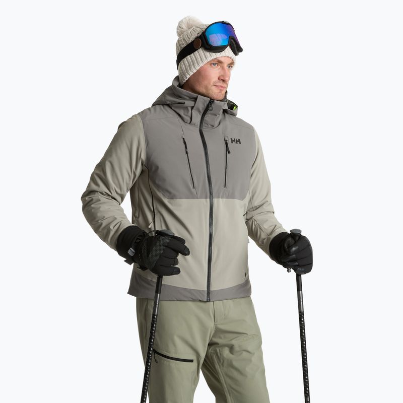 Slidinėjimo pirštinės KADVA Mountain Flow Pro oda 3M Thinsulate juoda 5
