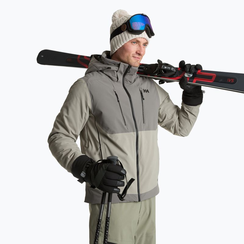 Slidinėjimo pirštinės KADVA Mountain Flow Pro oda 3M Thinsulate juoda 6
