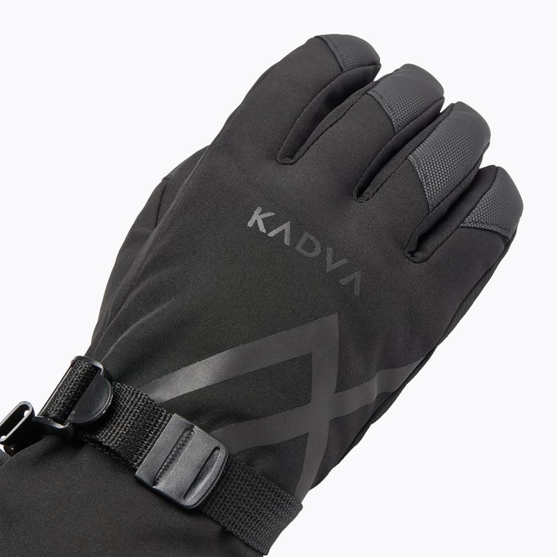 Moteriškos slidinėjimo pirštinės KADVA Mountain Flow 3M Thinsulate black 6