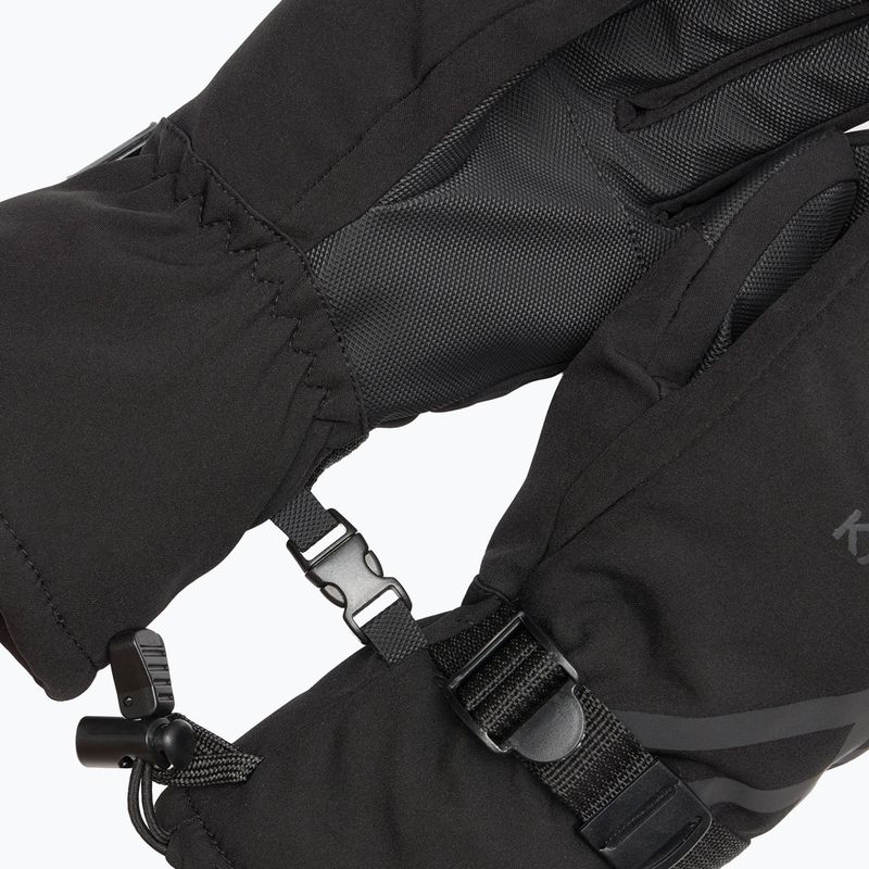 Moteriškos slidinėjimo pirštinės KADVA Mountain Flow 3M Thinsulate black 9