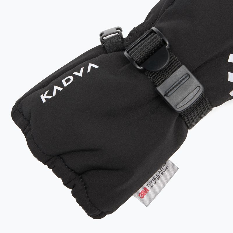 Vaikiškos pirštinės KADVA Mountain Flow One juodos spalvos 7