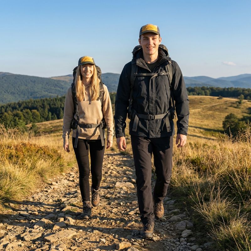 Kepurė su snapeliu KADVA Hiker Cap tamsiai mėlyna 8