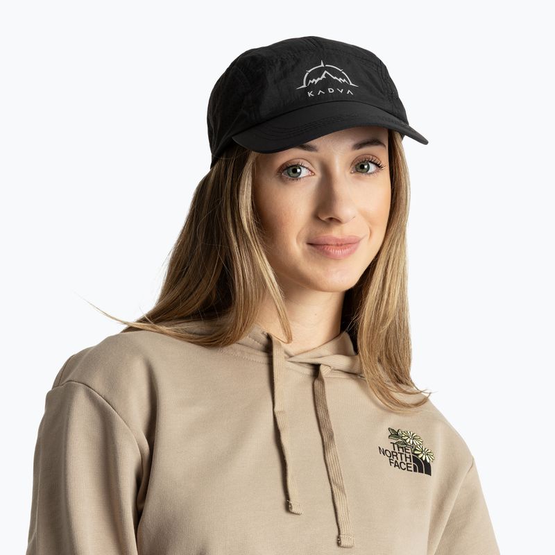 Kepurė su snapeliu KADVA Hiker Cap juoda 4