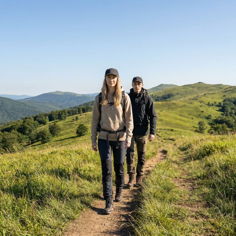Kepurė su snapeliu KADVA Hiker Cap juoda 8