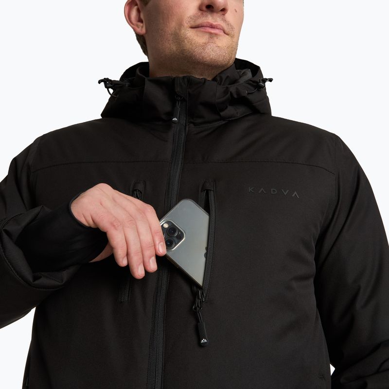 Vyriška slidinėjimo striukė KADVA Edge X Jacket juoda 4