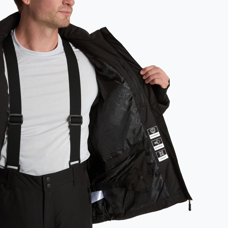 Vyriška slidinėjimo striukė KADVA Edge X Jacket juoda 9