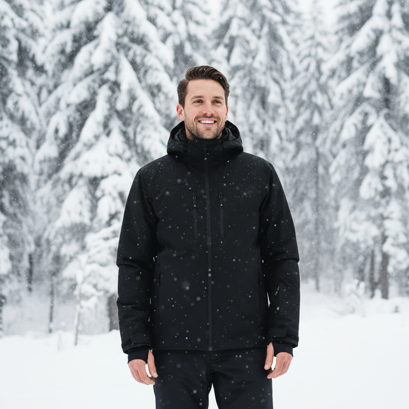 Vyriška slidinėjimo striukė KADVA Edge X Jacket juoda 13