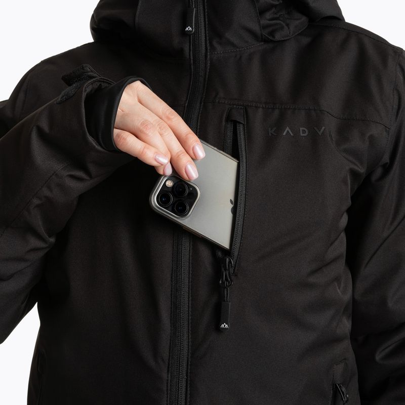 Moteriška slidinėjimo striukė KADVA Edge X Jacket black 5