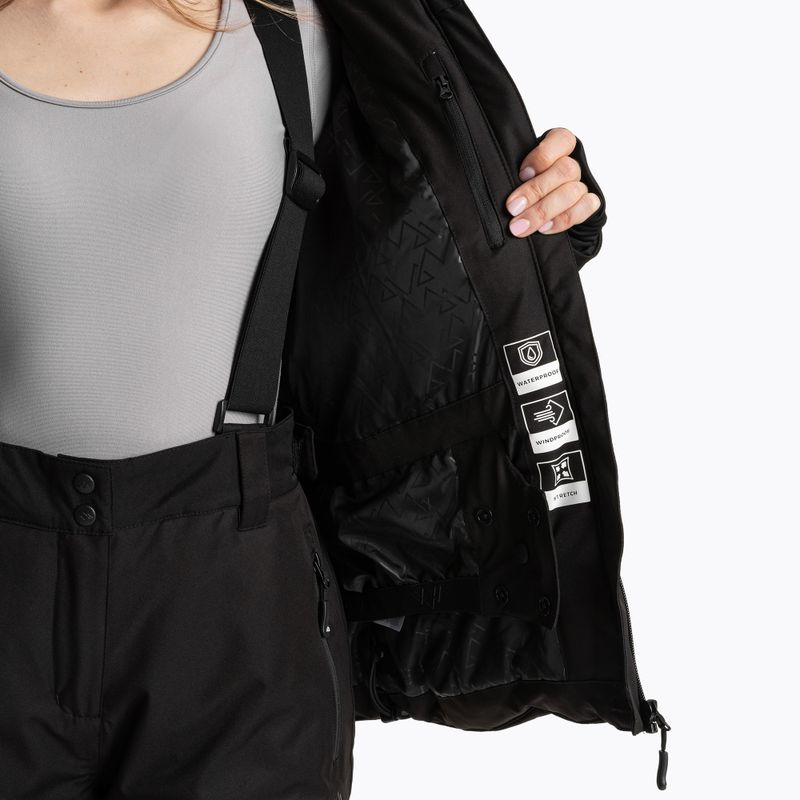 Moteriška slidinėjimo striukė KADVA Edge X Jacket juoda 9