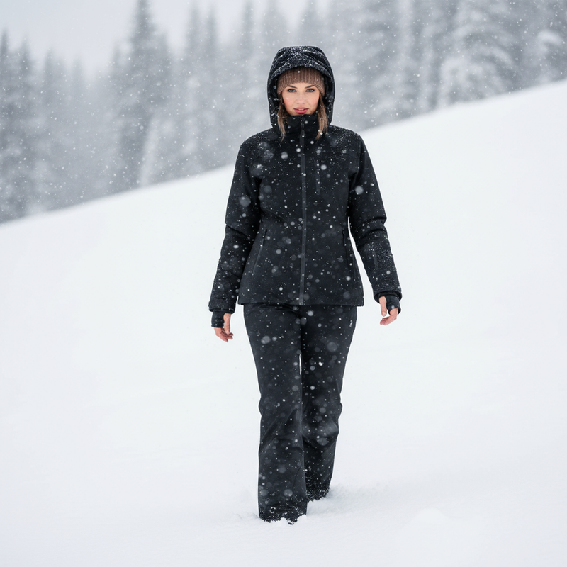 Moteriška slidinėjimo striukė KADVA Edge X Jacket juoda 13