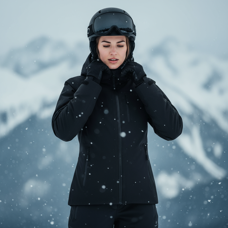 Moteriška slidinėjimo striukė KADVA Edge X Jacket juoda 14