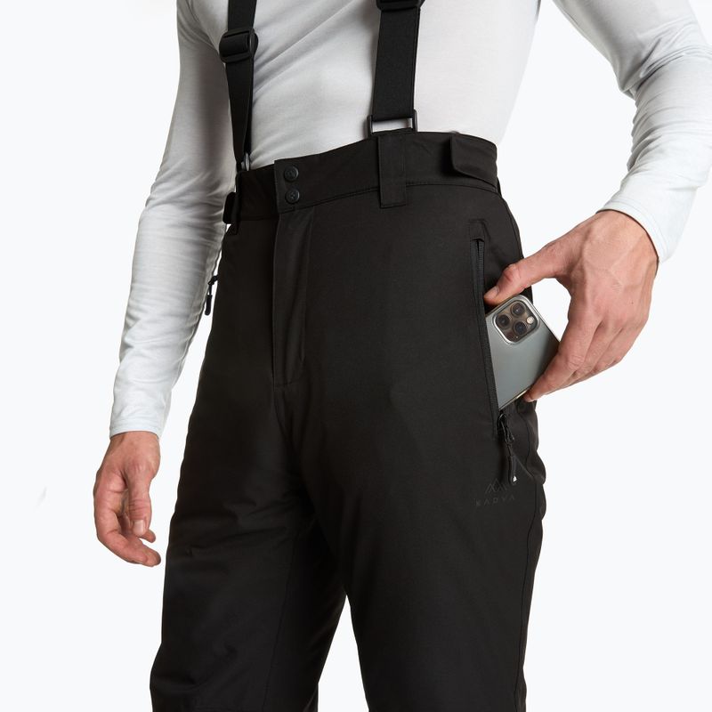 Vyriškos slidinėjimo kelnės KADVA Edge X Pants juodos spalvos 6