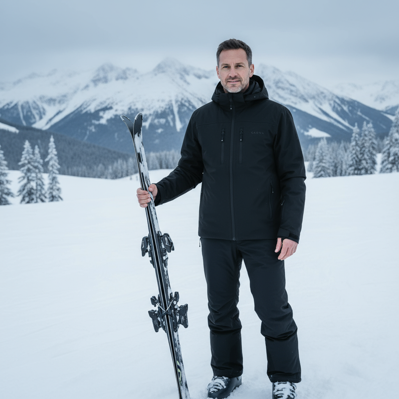 Vyriškos slidinėjimo kelnės KADVA Edge X Pants black 12