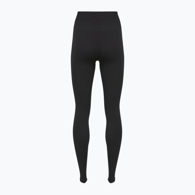 XTREXO moteriškos tamprės Lexi Up Seamless Leggings juodos spalvos 8