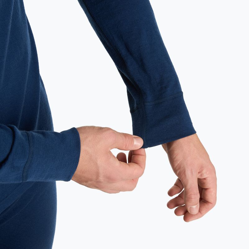 Vyriškų termoaktyvių apatinių komplektas WOOLCANO Merino SET0540 tamsiai mėlynas 5