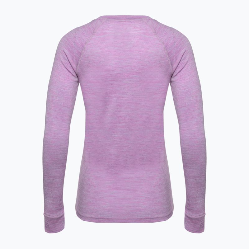 Moteriškų termoaktyvių apatinių komplektas WOOLCANO Merino SET0543 violetinis 8