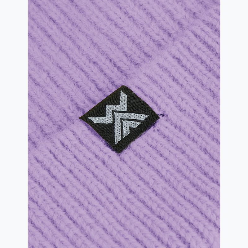 Žieminė kepurė WOOLCANO Merino HAT0440 violetinė 3