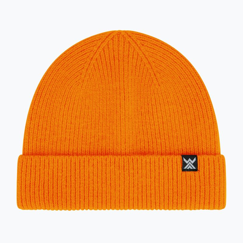 Žieminė kepurė WOOLCANO Merino HAT0440 oranžinė