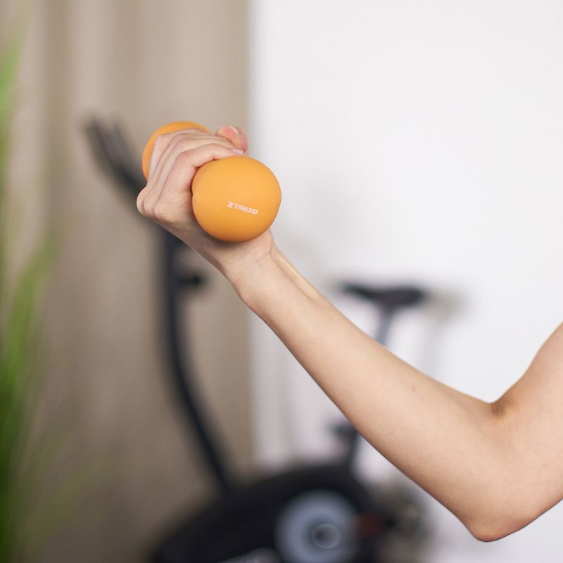 Neopreno hantelis XTREXO TX0-B4M009 1,5 kg oranžinis 6