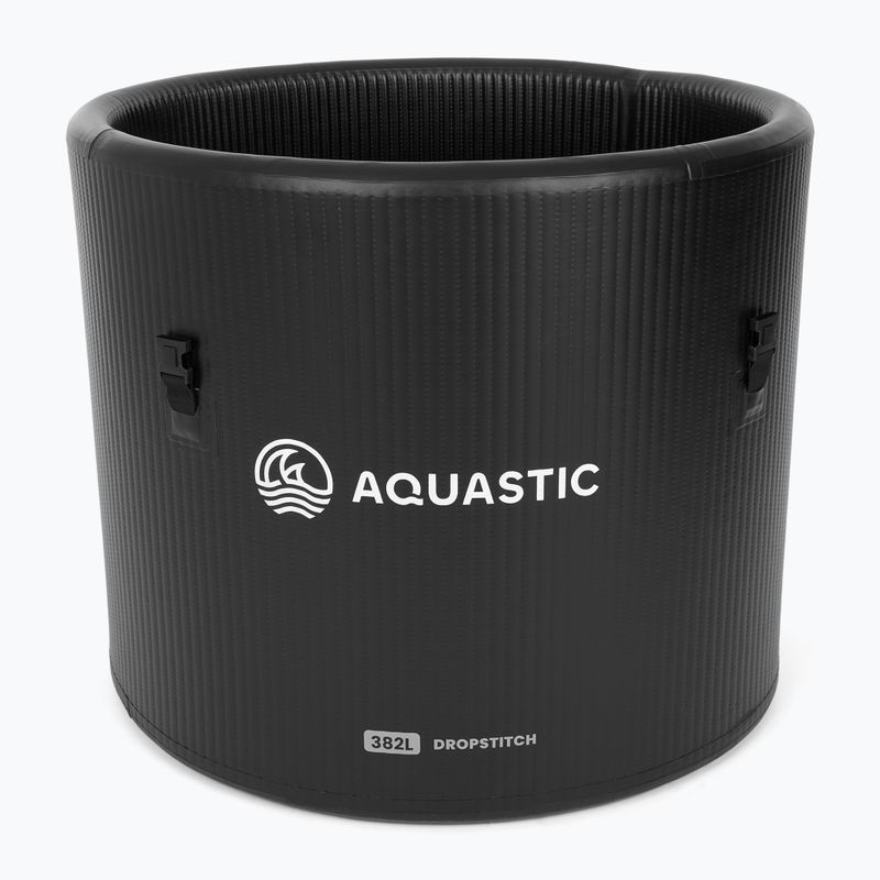 AQUASTIC baseinas žiemos maudynėms BrrFree 382L dropstitch juodas 3