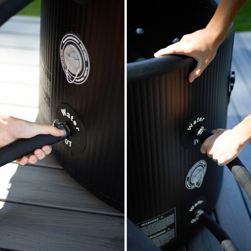 AQUASTIC baseinas žiemos maudynėms BrrFree 382L dropstitch juodas 15