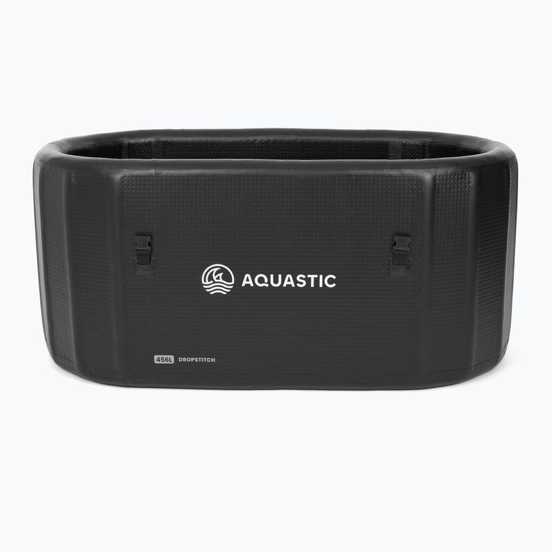 AQUASTIC baseinas žiemos maudynėms BrrFree 456L dropstitch juodas 2