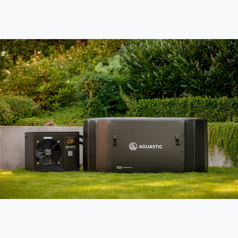 AQUASTIC baseinas žiemos maudynėms BrrFree 456L dropstitch juodas 17