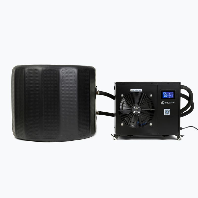 Rinkinys AQUASTIC baseinas 456L su BrrFree agregatu morsavimo black 9