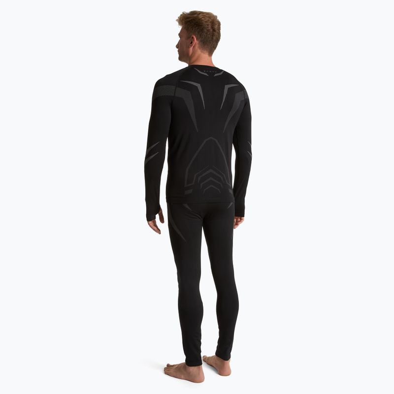Vyriškų termoaktyvių apatinių komplektas KADVA ALPINESTEP COOLMAX THERMAL PRO DRY  black 2