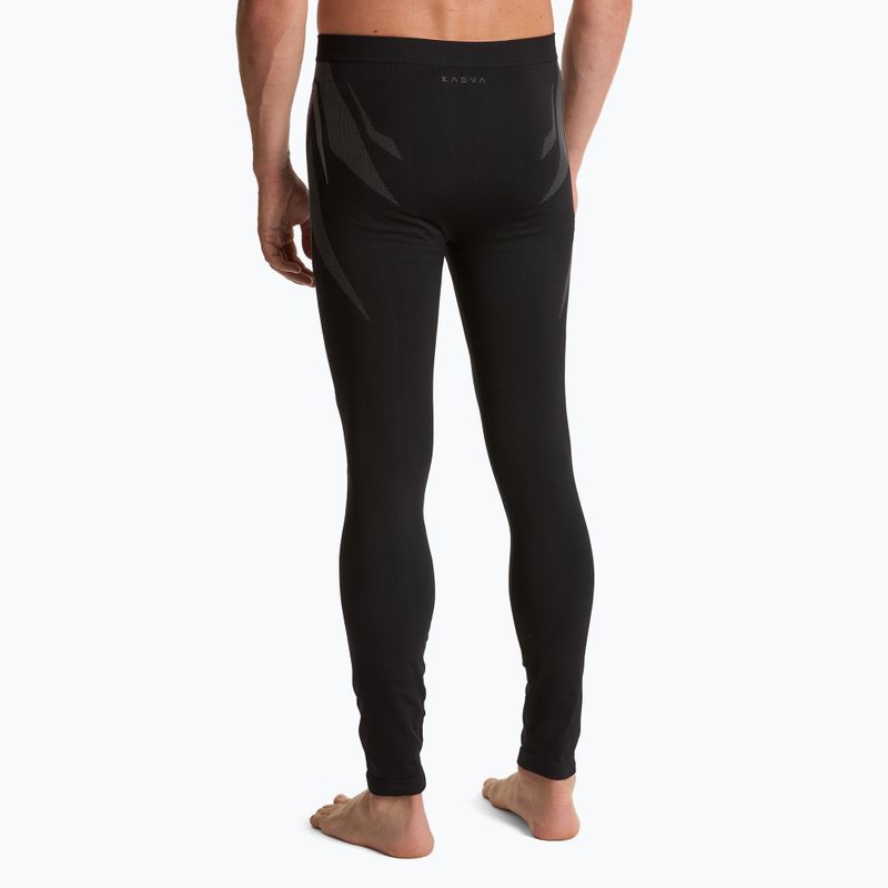Vyriškų termoaktyvių apatinių komplektas KADVA ALPINESTEP COOLMAX THERMAL PRO DRY  black 8