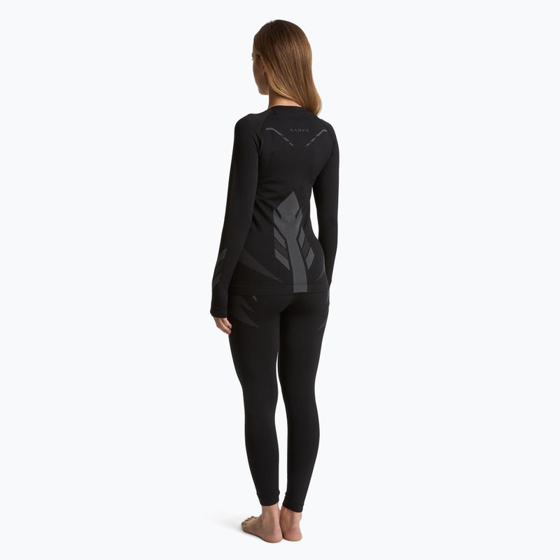 Moteriškų termoaktyvių apatinių rinkinys KADVA ALPINESTEP THERMO LIGHT PLUS black 2
