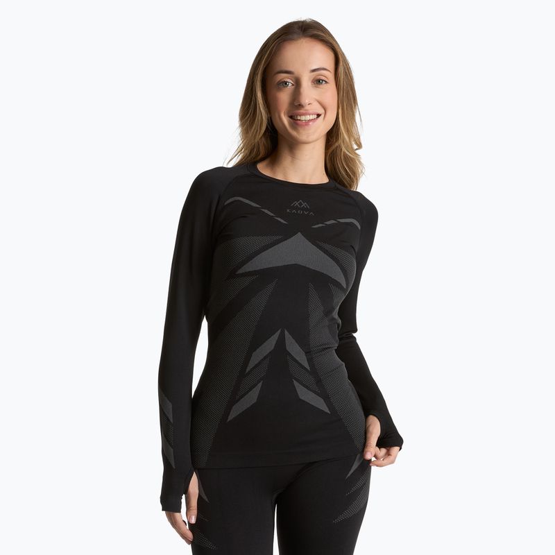 Moteriškų termoaktyvių apatinių rinkinys KADVA ALPINESTEP THERMO LIGHT PLUS black 3