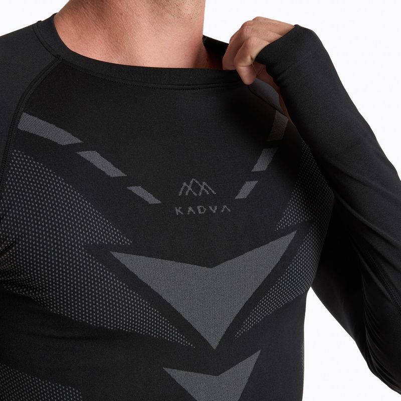 Vyriškų termoaktyvių apatinių komplektas KADVA ALPINESTEP THERMO LIGHT PLUS black 5