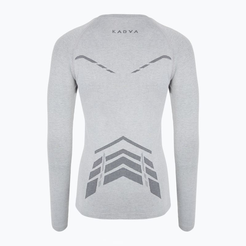 Moteriškas termoaktyvus džemperis KADVA ALPINESTEP BAMBOO THERMO LIGHT PLUS gray 9