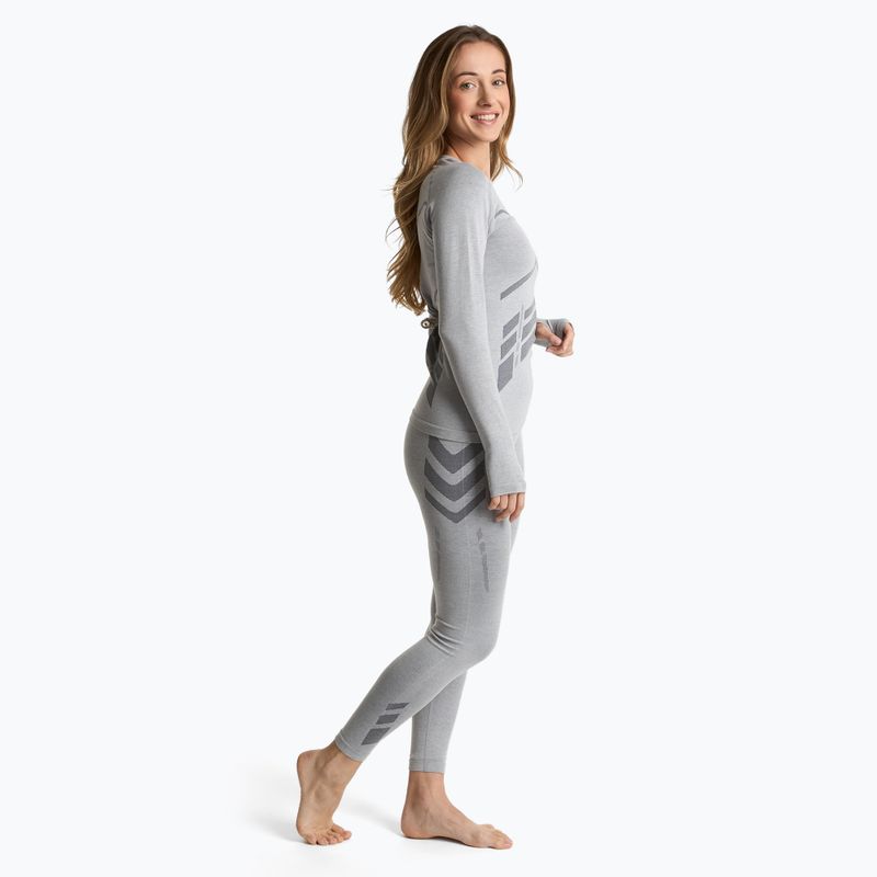 Moteriškos termoaktyvios kelnės KADVA ALPINESTEP BAMBOO THERMO LIGHT PLUS gray 5