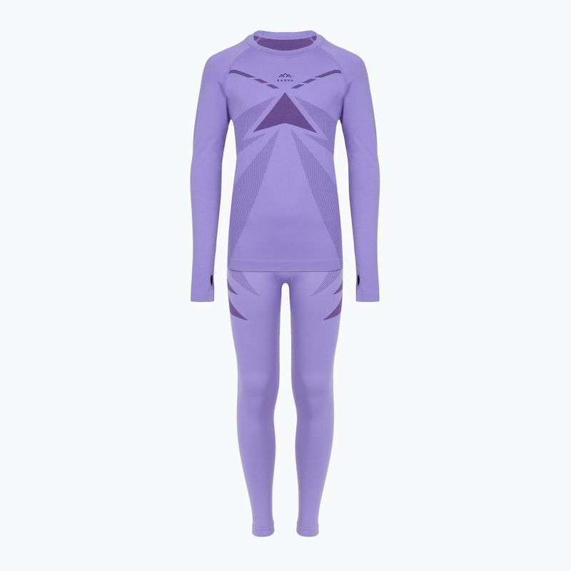 Vaikiškų termoaktyvių apatinių komplektas KADVA ALPINESTEP THERMO LIGHT PLUS purple 10