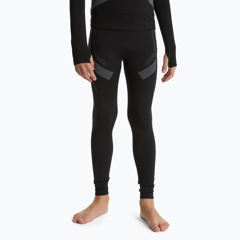 Vaikiškų termoaktyvių apatinių komplektas OneTeam ACHILL II THERMO LIGHT PLUS black 6