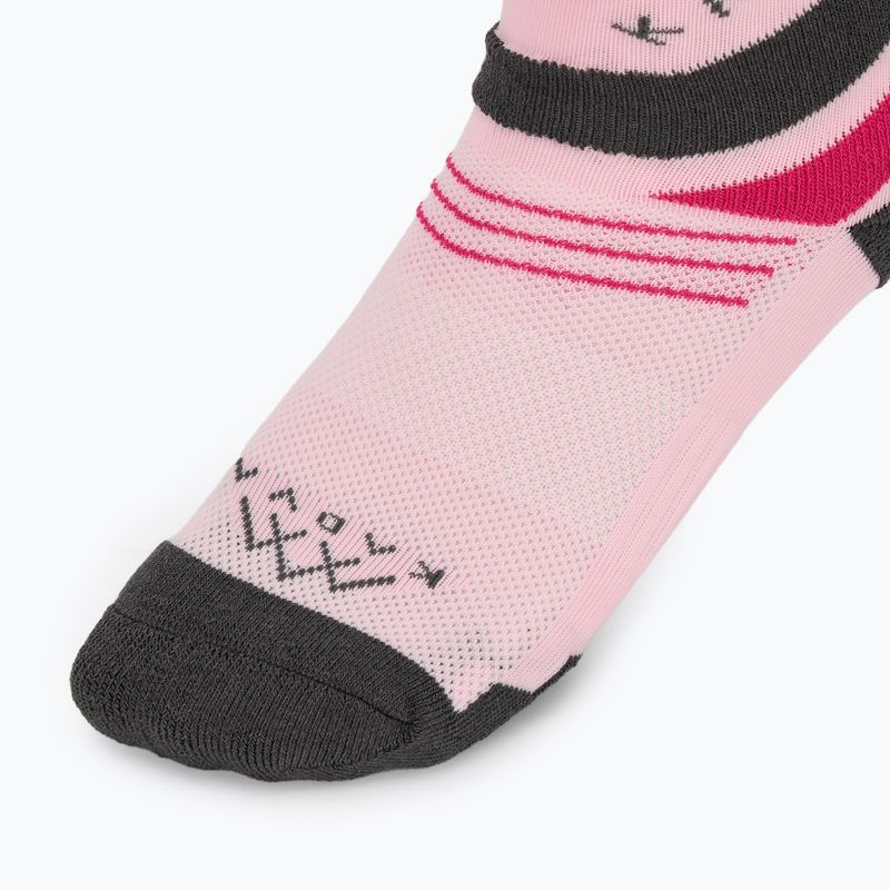 Vaikiškos kojinės KADVA Stride Coolmax 2 pairs rožinės pink / black 4