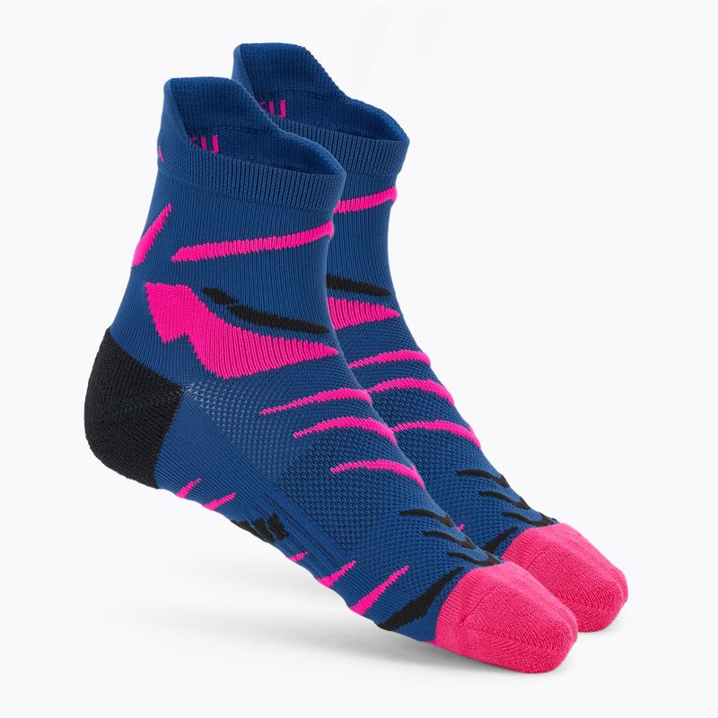 Moteriškos kojinės KADVA Stride Coolmax 2 pairs navy / pink 2