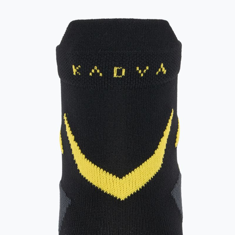 Kojinės KADVA Stride Coolmax 2 poros juoda 4