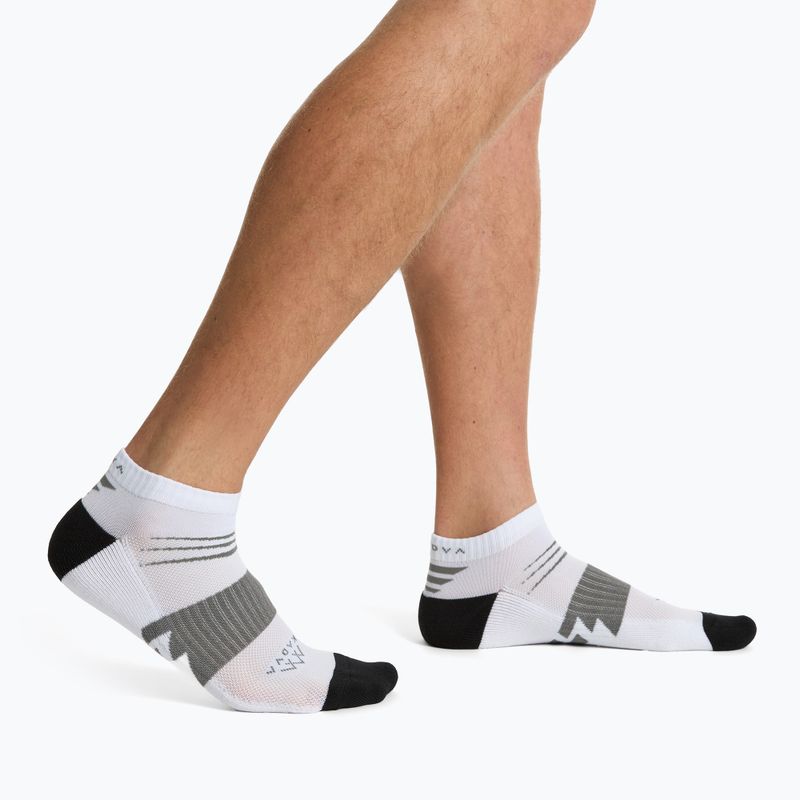 Kojinės KADVA Stride Coolmax Low Cut 2 poros baltos