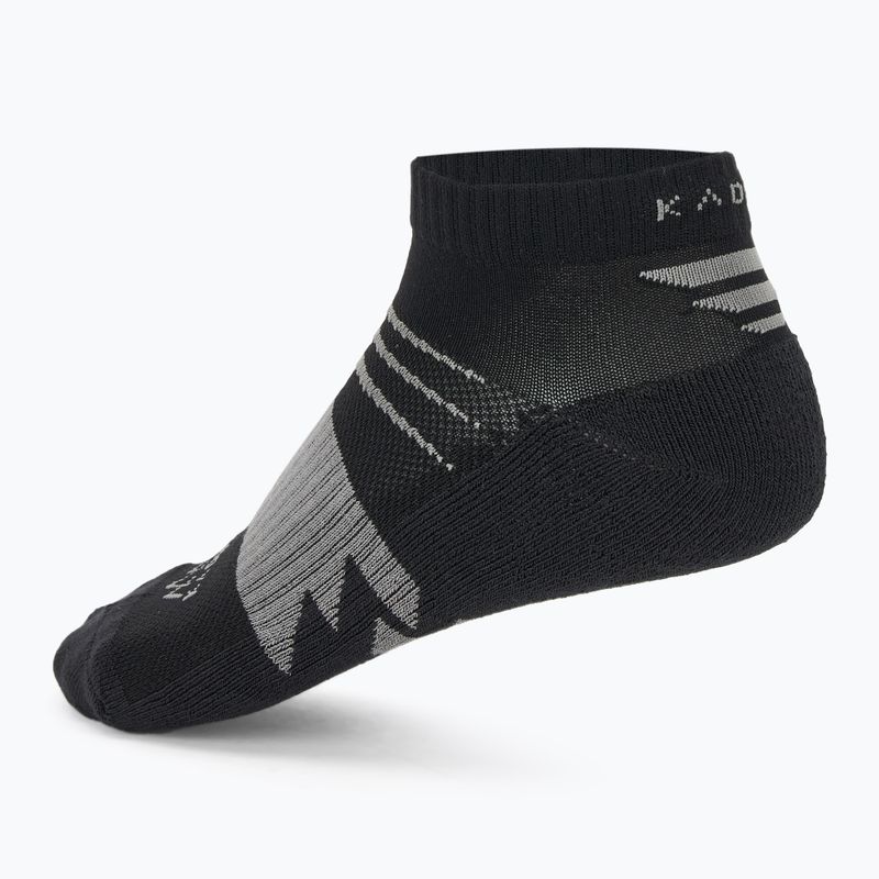 Kojinės KADVA Stride Coolmax Low Cut 2 poros juoda 3