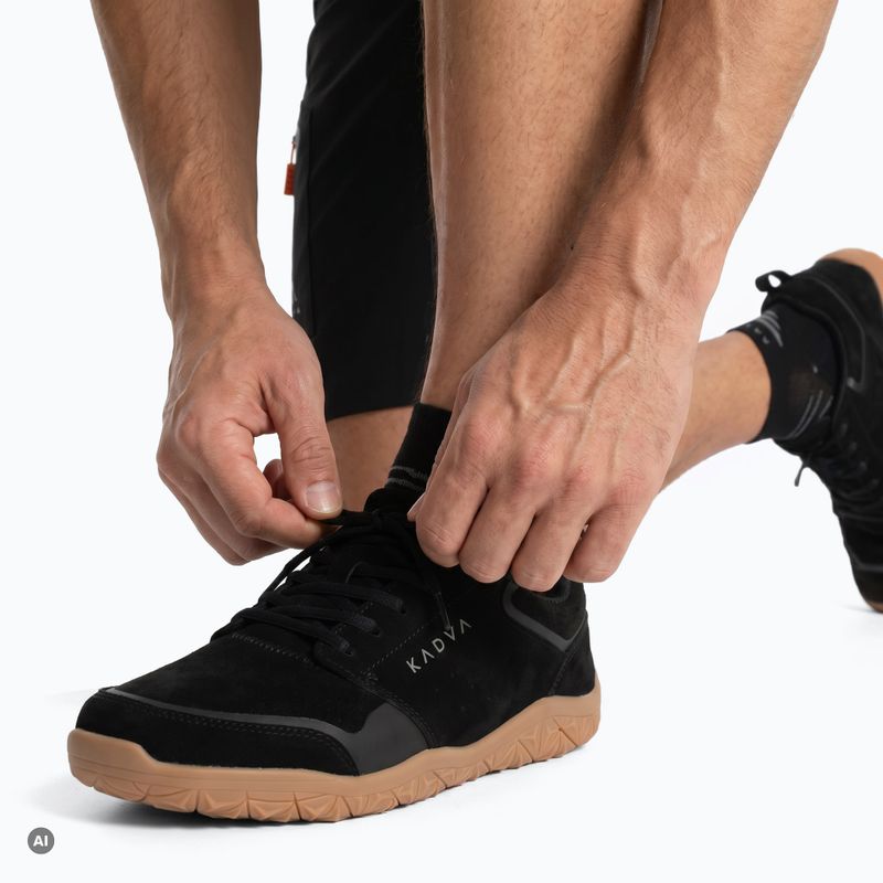 Vyriški barefoot batai KADVA ROOT juoda 5