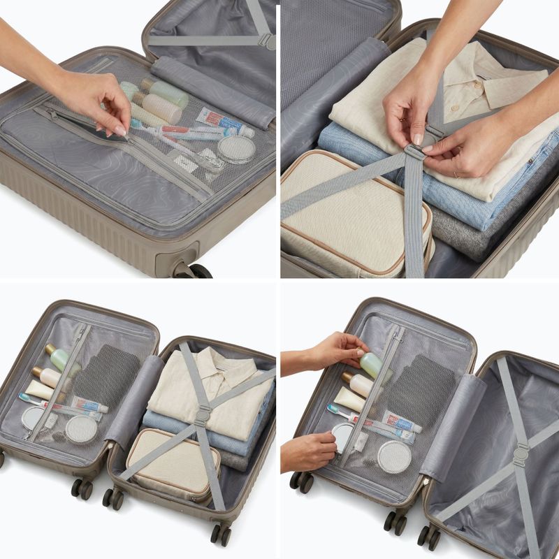 Rankinė kelioninė KADVA Palero 38 l smėlio spalvos 3
