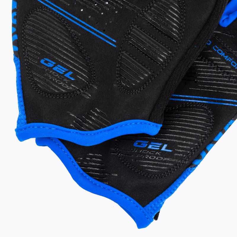 Dviračių pirštinės ATTABO Vito gel shock proof mėlynos/juodos 5