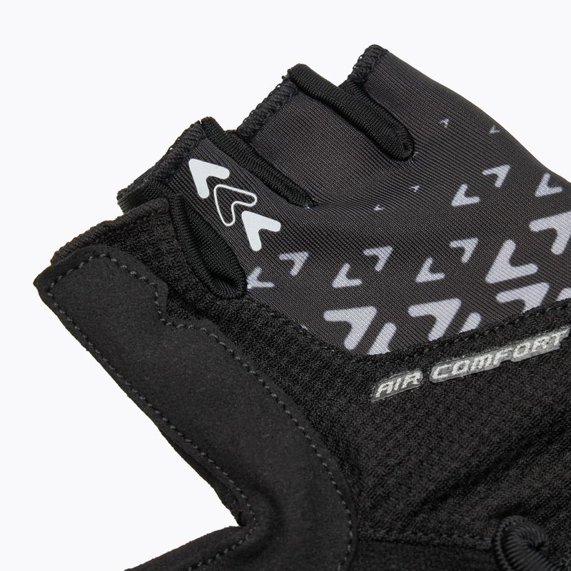 Vaikiškos dviračių pirštinės ATTABO Vito JRB gel shock proof juodos 7