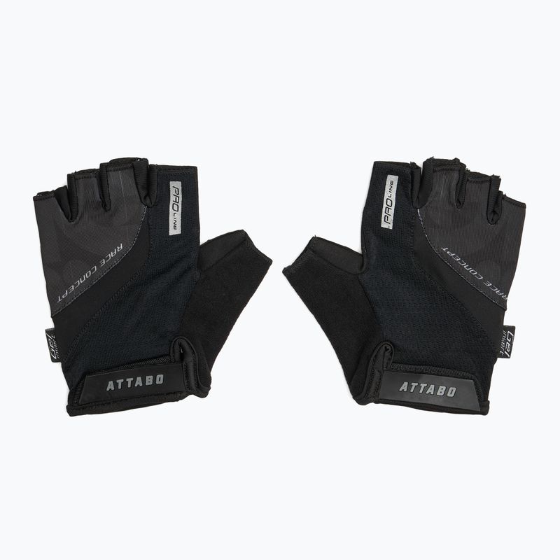 Dviračių pirštinės ATTABO Kinu Pro shock absorbing system juodos 2